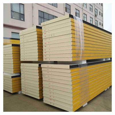 950/980/1150mm 50mm/100mm/150mm/200mm Foam Insulation Fireproof Cold Room Wall Roof Sandwich Panel